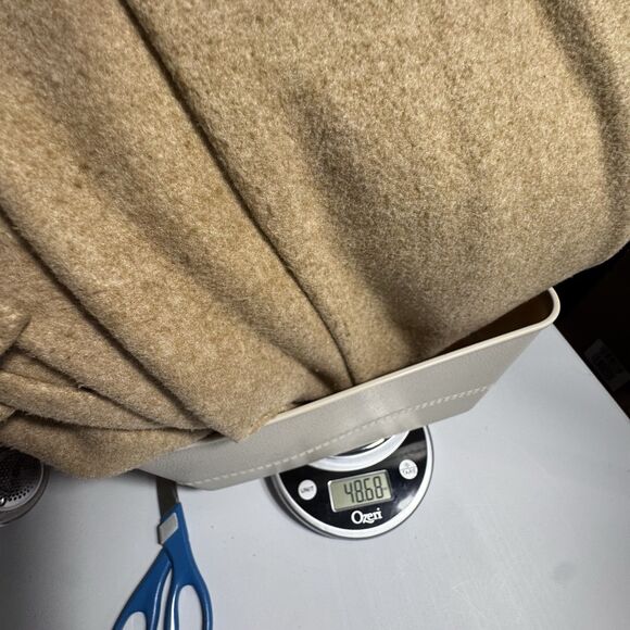 Old Navy Oversized Soft Brushed, Button-Front Coat Size X-Large Tan Beige - Picture 11 of 11